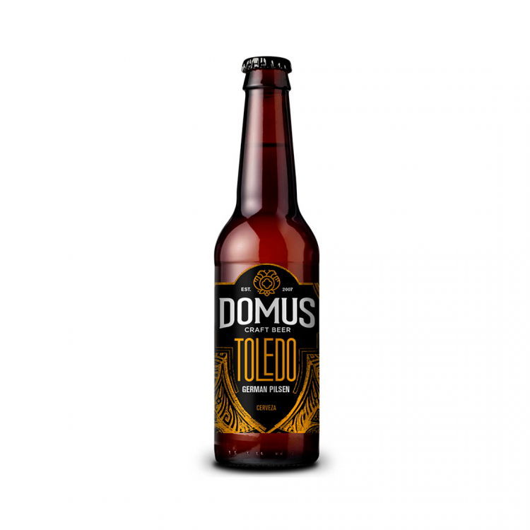 Cerveza Domus Toledo Lager 33cl