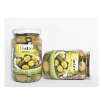 Conservas Castro Aceitunas Rellenas de Pepinillo